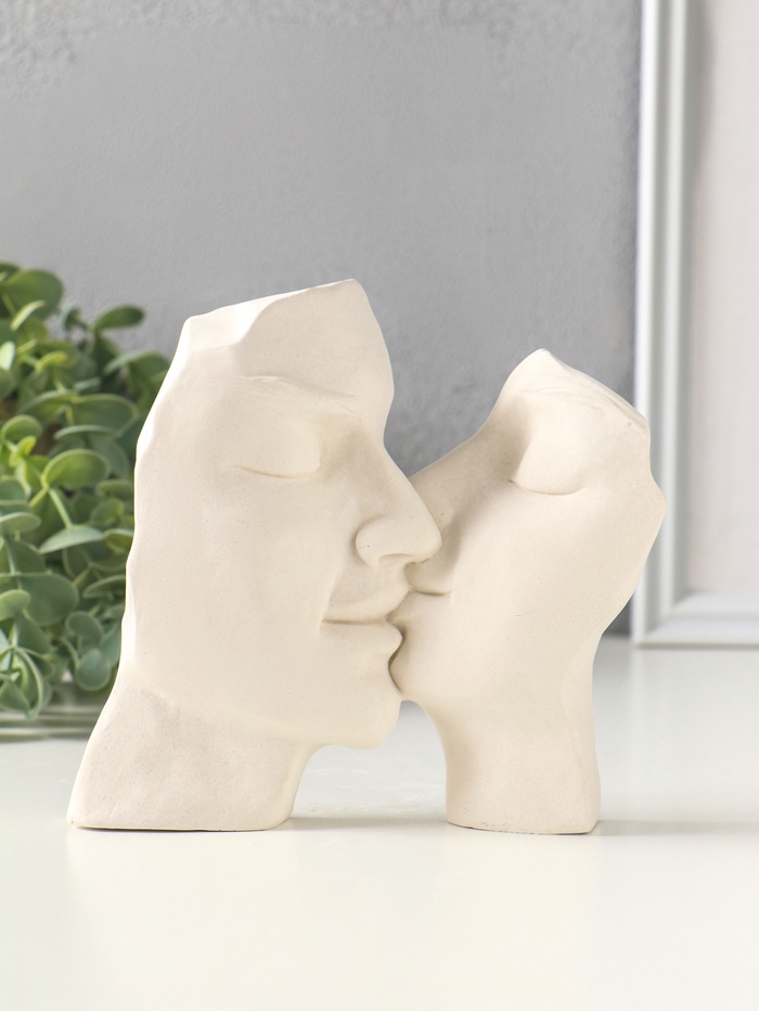 Фигурка «Ромео и Джульетта - поцелуй», 13×13×3 см, гипс