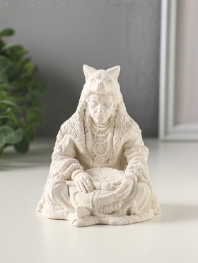 Фигурка «Шаман белых гор», 9×6×6 см, гипс