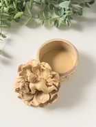 Шкатулка для украшений «Ангел в цветке», 7×7 см, слоновая кость - фото 809651541