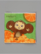 Салфетки бумажные, 24х24 см, 20 шт, Чебурашка - Фото 2