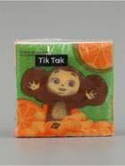 Салфетки бумажные, 24х24 см, 20 шт, Чебурашка - Фото 6