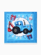 Салфетки бумажные, 24×24 см, 20 штук, «Синий трактор» - Фото 2