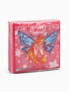 Салфетки бумажные, 24×24 см, 20 штук, «Винкс» - Фото 3