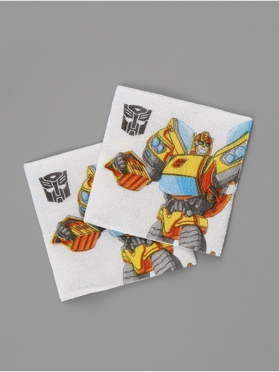 Салфетки бумажные «Робот», 24х24 см, 20 шт