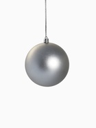 УЦЕНКА Набор шаров пластик d-10 см, 3 шт "Классика ассорти" серебро - Фото 3