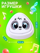УЦЕНКА ЗАБИЯКА Музыкальный ростомер «Панда» SL-07210 звук, свет, цвет белый - Фото 2