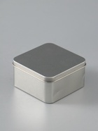 УЦЕНКА Шкатулка металл квадратная «Серебристая» 8×8 см - Фото 2