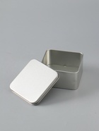 УЦЕНКА Шкатулка металл квадратная «Серебристая» 8×8 см - Фото 3