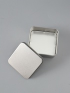 УЦЕНКА Шкатулка металл квадратная «Серебристая» 8×8 см - Фото 4