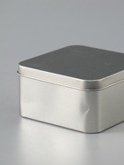 УЦЕНКА Шкатулка металл квадратная «Серебристая» 8×8 см - Фото 5