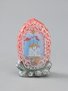 УЦЕНКА Свеча фигурная «Храм в рамке» 5.5×4×9 см, МИКС - Фото 2