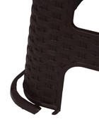 УЦЕНКА Табурет 37,2х37,2х45см "Ротанг", цвет коричневый - Фото 2