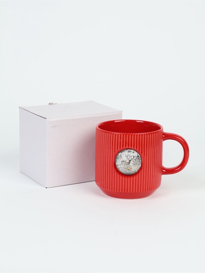 УЦЕНКА Кружка "Зимний лес", 350 мл