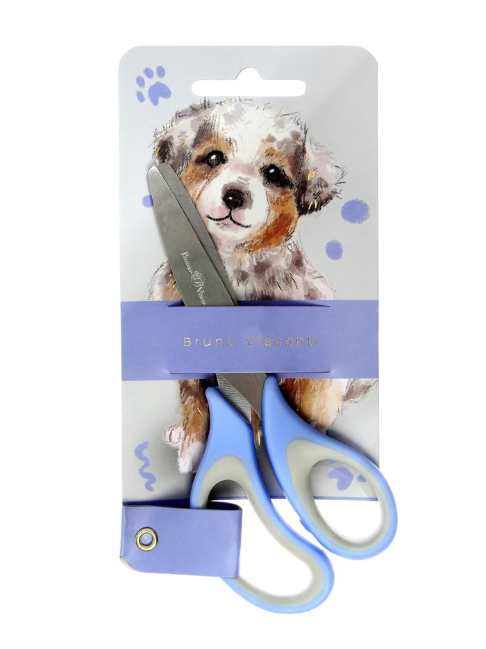 Ножницы детские 14.2см CUTE FRIENDS. Щенок, эргономичные ручки
