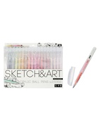 Набор акриловых ручек 36 цветов, 1.0 мм - Фото 1