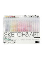 Набор акриловых ручек 36 цветов, 1.0 мм - Фото 2