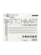 Набор акриловых ручек 36 цветов, 1.0 мм - Фото 9