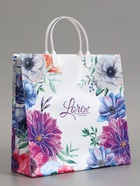 Пакет «Лорен», мягкий пластик, 30×30 см, 150 мкм - Фото 1