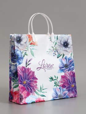 Пакет «Лорен», мягкий пластик, 30×30 см, 150 мкм