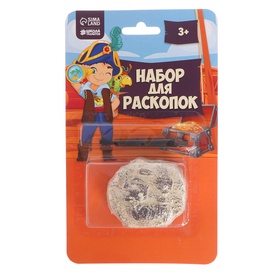 УЦЕНКА Набор для раскопок "Пиратский корабль", МИКС 11028852