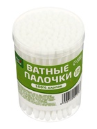Ватные палочки в пластиковом контейнере «Мой выбор», 100% хлопок, 100 шт. - Фото 2
