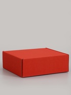 Коробка самосборная, красная, 22.5×21×7 см - фото 809651991