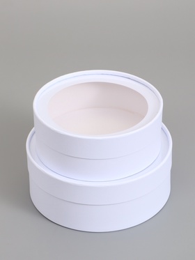 Подарочный набор коробок 2 в 1 круглых, 