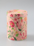 УЦЕНКА Шкатулка металл цилиндр «Цветы на розовом» набор 4 шт. 9.5×6; 11×7.5; 12.5×9; 14×10.5×10.5 см - Фото 2
