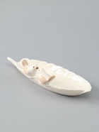 УЦЕНКА Подставка для мелочей «Пташки» 21×8×5 см, белая - Фото 3