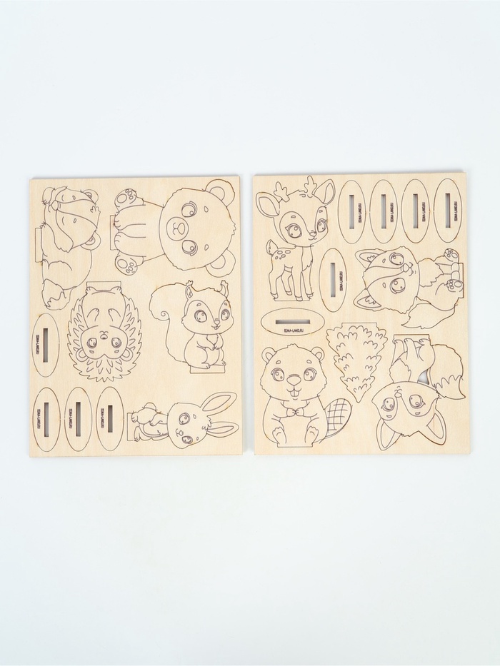 Заготовки для творчества. Роспись по дереву 