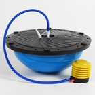 УЦЕНКА Полусфера BOSU гимнастическая ONLYTOP, с насосом, 46×20 см, синяя - Фото 6