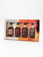 Набор парфюмированных гелей для душа: аромат: Arabian night, Cherry smoke, Vanilla blend, Black pepper, 4×120 мл, laPOETIQUE - фото 809652128