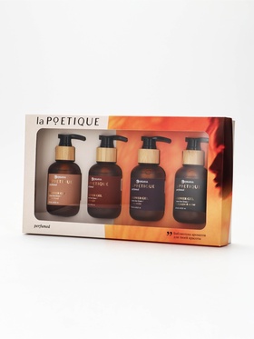 Набор парфюмированных гелей для душа: аромат: Arabian night, Cherry smoke, Vanilla blend, Black pepper, 4×120 мл, laPOETIQUE