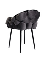 Стул - кресло Карера LS, велюр, цвет графит/чёрный - Фото 5