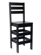 Стул барный с мягким сиденьем «Кантри», цвет чёрный/коричневый - Фото 8