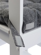 Стул барный с мягким сиденьем «Кантри», цвет белый/серый - Фото 7