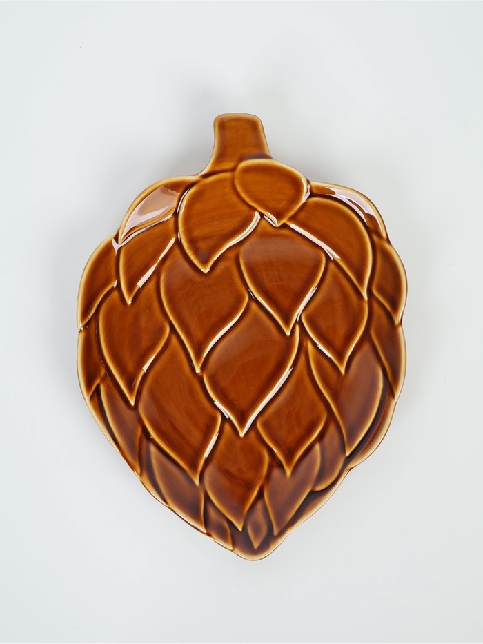 УЦЕНКА Тарелка "Зимний лес", 20 х 17 см - Фото 1