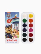 УЦЕНКА Акварель медовая «Щенки», 12 цветов, в картонной коробке, без кисти - Фото 2