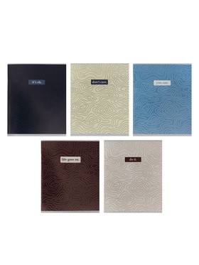 Тетрадь 48 листов в клетку Calligrata «Линии», 5 В МИКС