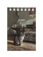 Блокнот А7 «Раньше было лучше», 40 листов в клетку, на гребне, МИКС - Фото 11