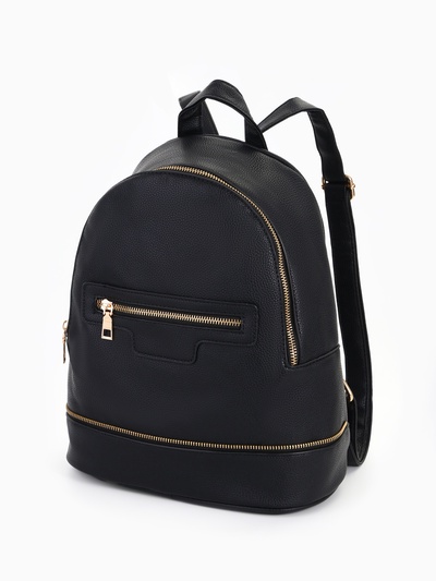 УЦЕНКА Рюкзак Лина, 27×13.5×33 см, отд на молнии, 1 н/карман, черный