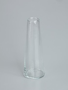 УЦЕНКА Ваза "Коническая" средняя 19х4х7см, 0,32л прозрачная - Фото 1