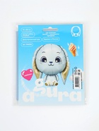 Воздушный шар фольгированный 32" «Голубой зайка» - фото 809652364