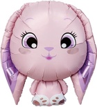 Воздушный шар фольгированный 32" «Розовый зайка» - фото 809652368