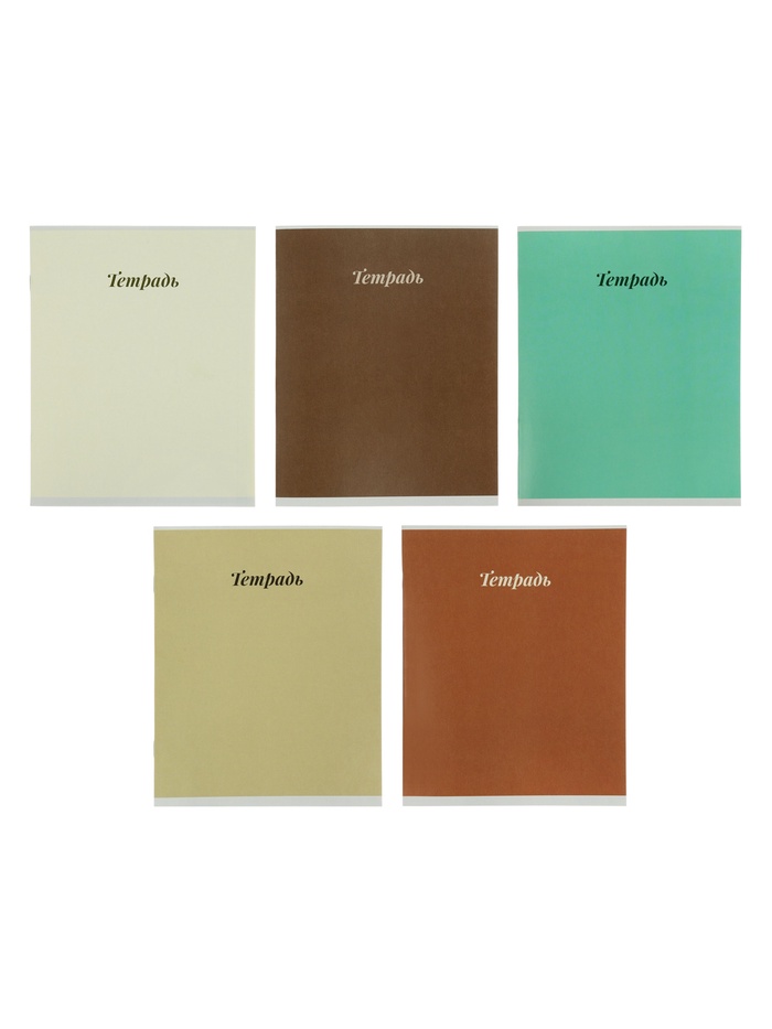 Тетрадь 12 листов в клетку Calligrata «Пастель», обложка мелованный картон, МИКС