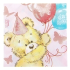 Салфетки «Мишка с шариками», 33 × 33 см, набор 10 шт - Фото 3