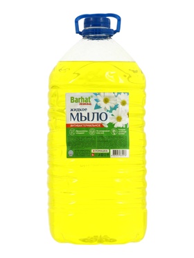 Мыло жидкое Бархат с антибактериальным эффектом Ромашка, 5 л