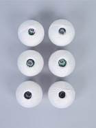 Нитки вязальные "Ирис" 150м/25г 100% мерсеризованный хлопок Набор 6шт (0101) - Фото 1