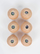 Нитки вязальные "Ирис" 150м/25г 100% мерсеризованный хлопок Набор 6шт (5902) - Фото 1