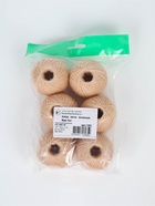 Нитки вязальные "Ирис" 150м/25г 100% мерсеризованный хлопок Набор 6шт (5902) - Фото 5